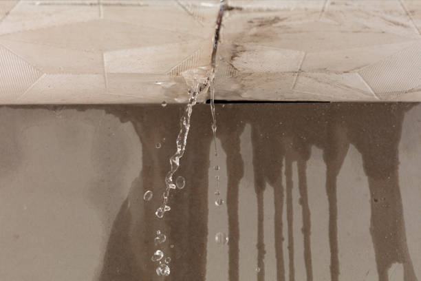 Professional Burst Pipe Cleanup technician working in Marion, IL